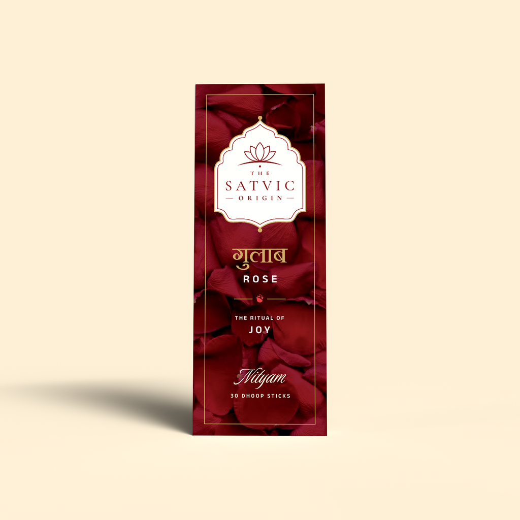 Rose Dhoop | Gulab Incense, 30 Sticks