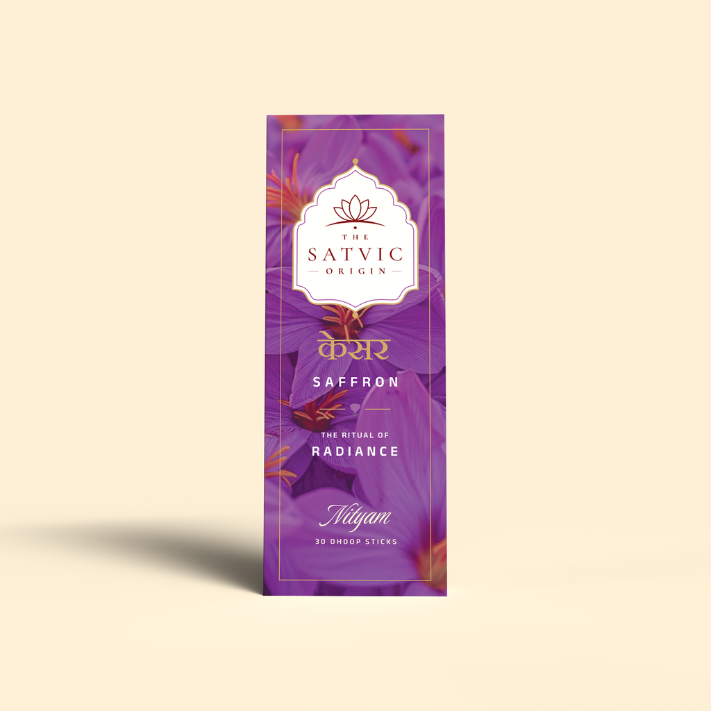 Saffron Dhoop | Kesar Incense, 30 Sticks