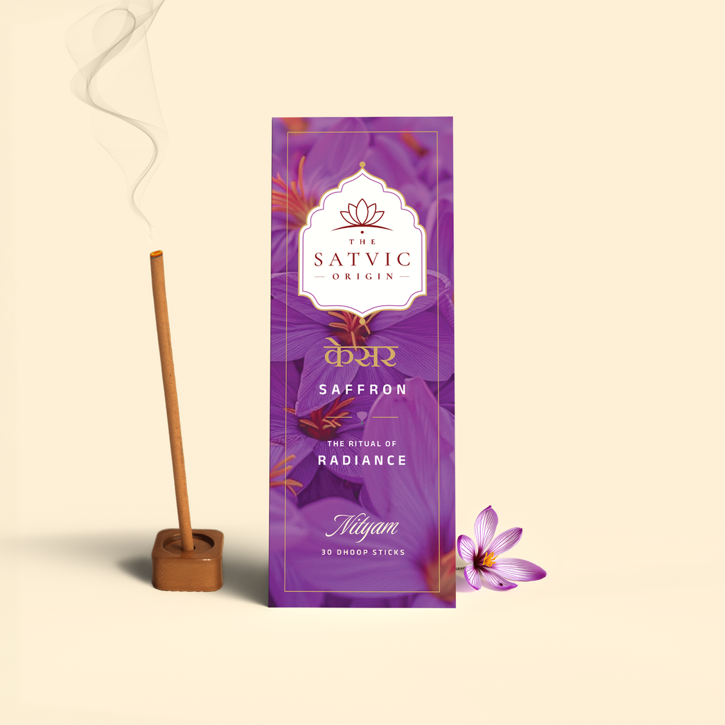 Saffron Dhoop | Kesar Incense, 30 Sticks