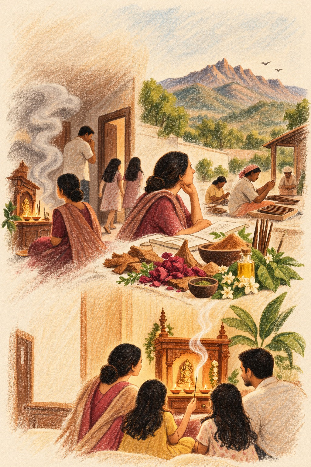 The Story of Satvic Origin