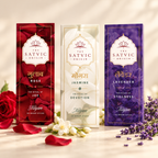 Floral Dhoop Sticks Combo: Rose, Mogra, Lavender